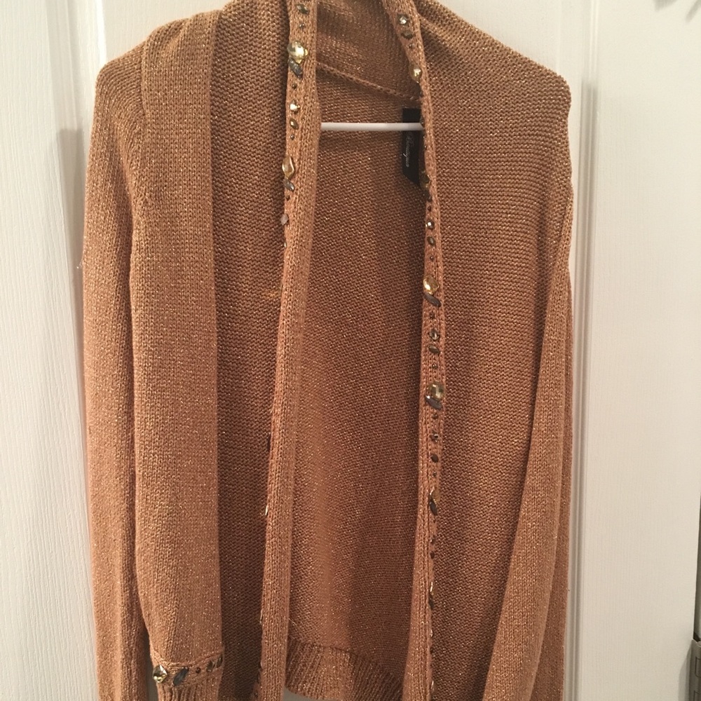 Fly away cardigan with sparkle and Gem detail